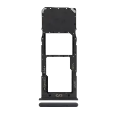 Single Sim Card Tray For Samsung Galaxy A12 (A125 / 2020) (Black)