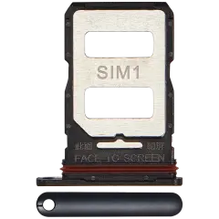 Sim Card Tray For Xiaomi 12T / 12T Pro (Black)