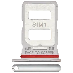 Sim Card Tray For Xiaomi 12T / 12T Pro (Silver)