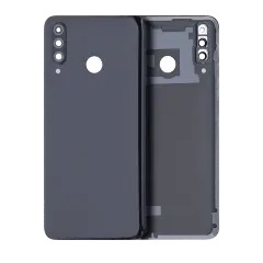 Back cover Glass With Camera Lens For Huawei P30 Lite / Nova 4E (4GB RAM / Without Logo) (Midnight Black)