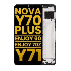 LCD Assembly With Frame ForHuawei Nova Y70 Plus / Enjoy 60 / Enjoy 70Z / Y71 (Refurbished) (All Colors)