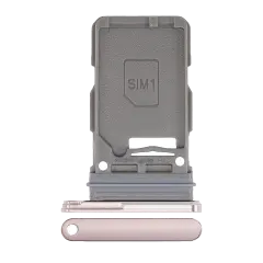 Single Sim Card Tray For Samsung Galaxy S21 Plus (Phantom Pink)
