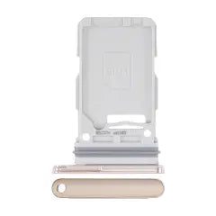 Single Sim Card Tray For Samsung Galaxy S21 Plus (Phantom Gold)