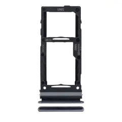 Dual Sim Card Tray For Samsung Galaxy A72 (A725 / 2021) (Awesome Black)