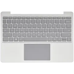 Top Case Assembly With Touchpad And Keyboard For Microsoft Surface Laptop Go (1943) (Silver) (US Keyboard)
