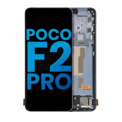 LCD Assembly With Frame For Xiaomi Poco F2 Pro / Redmi K30 Pro (Aftermarket: Incell) (Cyber Gray)