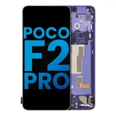 LCD Assembly With Frame For Xiaomi Poco F2 Pro / Redmi K30 Pro (Aftermarket: Incell) (Electric Purple)