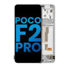 LCD Assembly With Frame For Xiaomi Poco F2 Pro / Redmi K30 Pro (Aftermarket: Incell) (Phantom White)