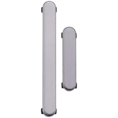 Hard Buttons (Power / Volume) For Samsung Galaxy S25 / S25 Plus (Premium) (Silver Shadow)