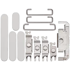 Hard Buttons (Power / Volume / Switch) For iPhone 16 Pro / 16 Pro Max (White Titanium)