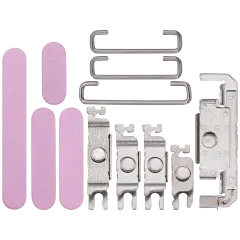 Hard Buttons (Power / Volume / Switch) For iPhone 16 / 16 Plus (Pink)