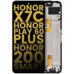 LCD Assembly With Frame For Honor X7c / PIay 60 Plus / 200 Smart (Refurbished) (All Colors)