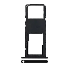 Single Sim Card Tray For Samsung Galaxy A11 (A115 / 2020) (Black)
