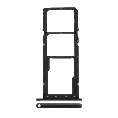 Dual Sim Card Tray For Samsung Galaxy A11 (A115 / 2020) (Black)