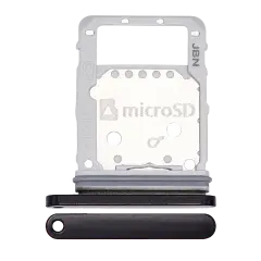 Single Sim Card Tray For Samsung Galaxy S8 Active (Meteor Gray)