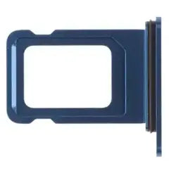 Single SIM Card Tray For iPhone 13 (Genuine OEM) (Blue)