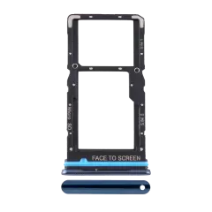 Dual Sim Card Tray For Xiaomi Mi 10T Lite 5G / Note 9 Pro 5G (Blue)