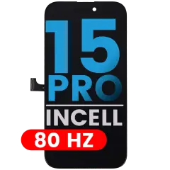 LCD Assembly Compatible For iPhone 15 Pro (Aftermarket: AQ7 / Incell) (80HZ)