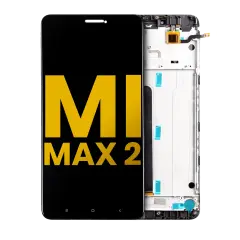 LCD Assembly With Frame For Xiaomi Mi Max 2 (Refurbished) (Matte Black)