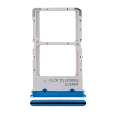 Dual Sim Card Tray For Xiaomi Mi 9T / 9T Pro / K20 / K20 Pro (Glacier blue)
