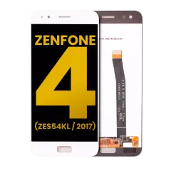 LCD Assembly Without Frame For Asus ZenFone 4 (ZE554KL / 2017) (Refurbished) (White)