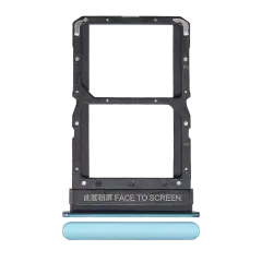 Dual Sim Card Tray For Xiaomi Poco X3 GT (Wave Blue)
