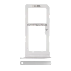 Dual Sim Card Tray For Samsung Galaxy S7 Edge (White)