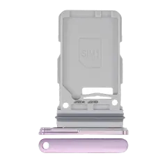 Single Sim Card Tray For Samsung Galaxy S21 Plus (Phantom Violet)