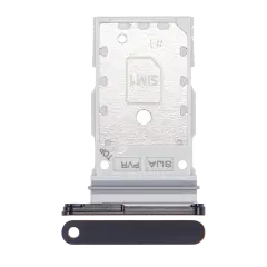 Dual Sim Card Tray For Samsung Galaxy S22 / S22 Plus (Phantom Black)