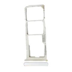 Sim Card Tray For Motorola Moto One Action (XT2013 / 2019) (Genuine OEM) (White)