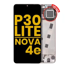 LCD Assembly With Frame For Huawei P30 Lite / Nova 4e (Refurbished) (4GB RAM) (Pearl White)
