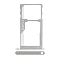 Sim Card Tray For BlackBerry KEYone (Silver)