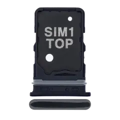Single Sim Card Tray For Samsung Galaxy A80 (A805 / 2019) (Phantom Black)