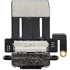 Charging Port Flex Cable For iPad Pro 11" 5th Gen (2024) (Aftermarket Plus) (Space Black)