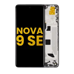 LCD Assembly With Frame For Huawei Nova 9 SE (Refurbished) (Midnight Black)