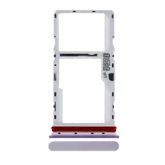 Dual Sim Card Tray For Motorola Moto G10 (XT2127-2 / 2021) (Iridescent Pearl)