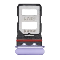 Dual Sim Card Tray For Xiaomi Redmi K30 Pro / Xiaomi Poco F2 Pro (Electric Purple)