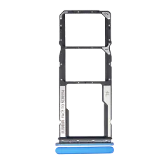 Dual Sim Card Tray For Xiaomi Redmi 9C / 9A (Blue)