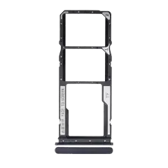 Dual Sim Card Tray For Xiaomi Redmi 9C / 9A (Black)