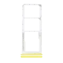 Dual Sim Card Tray For Xiaomi Redmi 9T / Note 9 4G / Poco M3 (Yellow)
