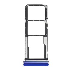 Dual Sim Card Tray For Xiaomi Redmi 9 / Poco M2 (Blue)