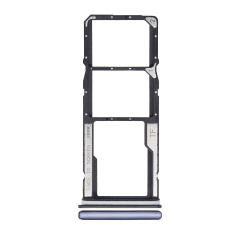 Dual Sim Card Tray For Xiaomi Redmi Note 10 / Note 10S (Onyx Gray)