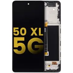 LCD Assembly With Frame For TCL 50 XL 5G (Refurbished) (All Colors)