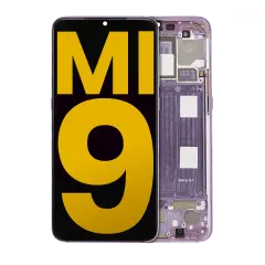 OLED Assembly With Frame For Xiaomi Mi 9 (Refurbished) (Lavender Violet)