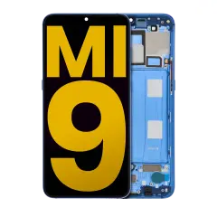 OLED Assembly With Frame For Xiaomi Mi 9 (Refurbished) (Ocean Blue)