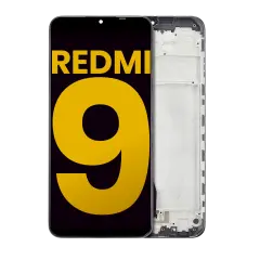 LCD Assembly With Frame For Xiaomi Redmi 9 / Poco M2 (Refurbished) (All Colors)