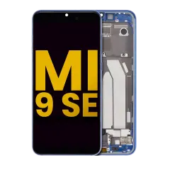 OLED Assembly With Frame For Xiaomi Mi 9 SE (Refurbished) (Blue)