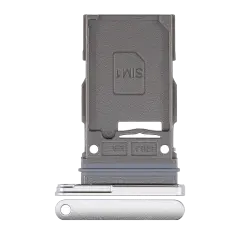 Single Sim Card Tray For Samsung Galaxy S21 FE 5G (White)