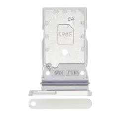 Dual Sim Card Tray For Samsung Galaxy S21 FE 5G (White)
