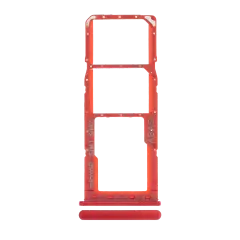 Dual Sim Card Tray For Samsung Galaxy A21S (A217 / 2020) (Red)